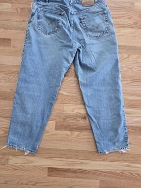 Levi's 560 Light Blue Relaxed Straight Denim Jeans